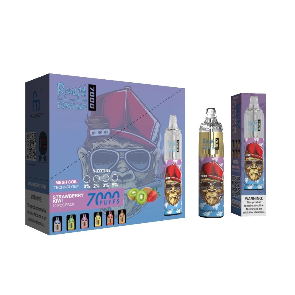 Vente en gros I Vape rechargeable jetable E fumont Randm Vaporisateur jetable Tornado 7000 Puff Vape