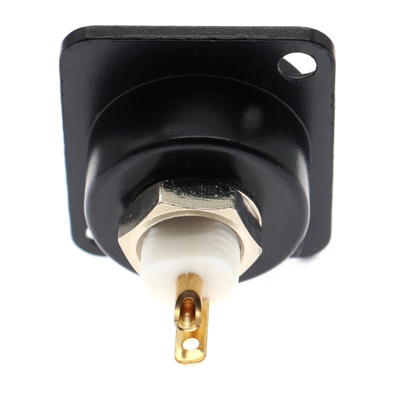 D Type BNC Socket Female to Welding Panel Q9 Mounting Connector (D9.3076S)