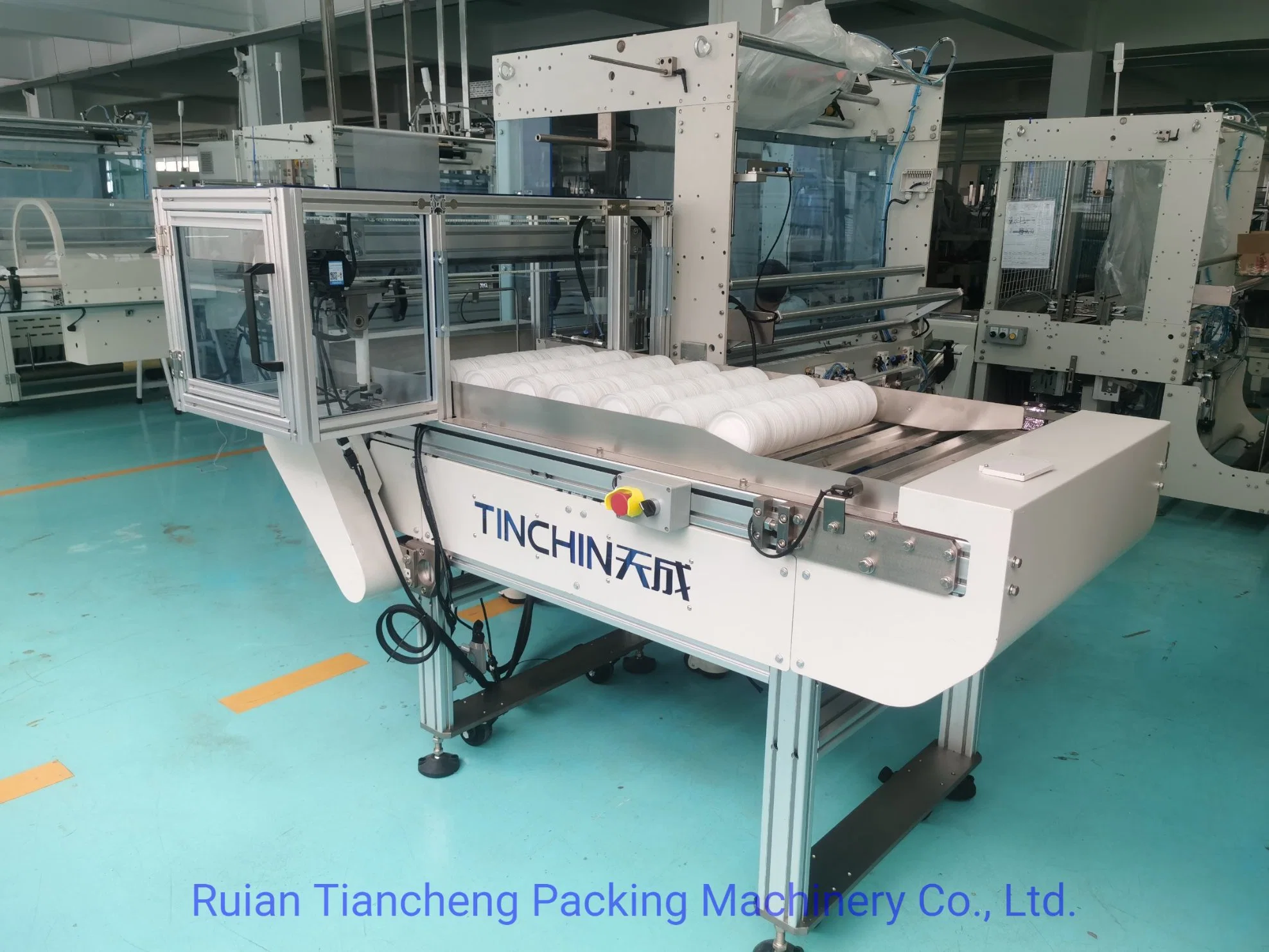 Automatic High Speed Disposable Plastic Paper Lunch Box Packing Machine Making Machine