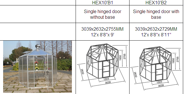 Central Garden Intelligent Agriculture Multi-Span Glass Arch PE/Po Plastic Greenhouse