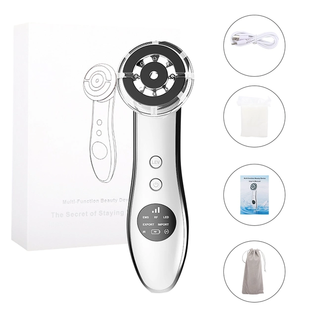 Portable Micro Current EMS Neck Anti Wrinkle Face Lifting Beauty Device