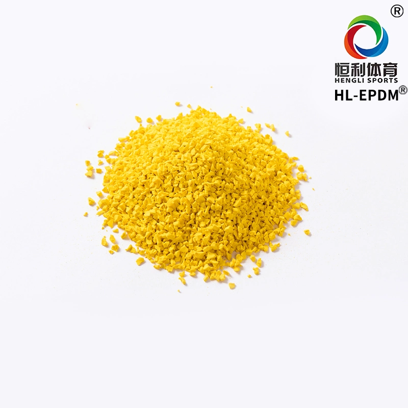 Free Sample-Environmentally Friendly EPDM Colored Rubber Particles EPDM Rubber Granules