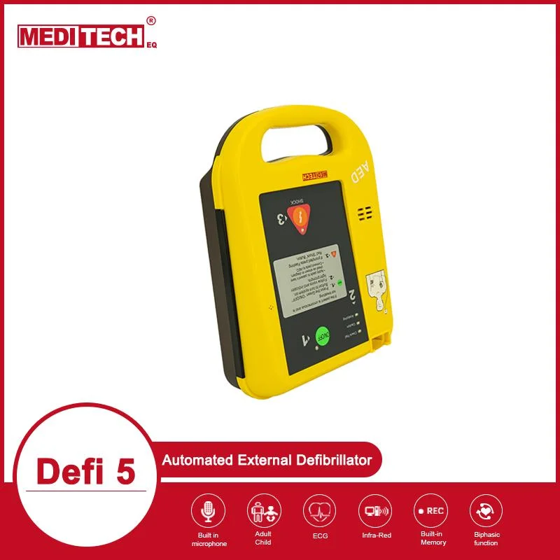 CE Approval First Aid Portable Biphasic Aed Automated External Defibrillator