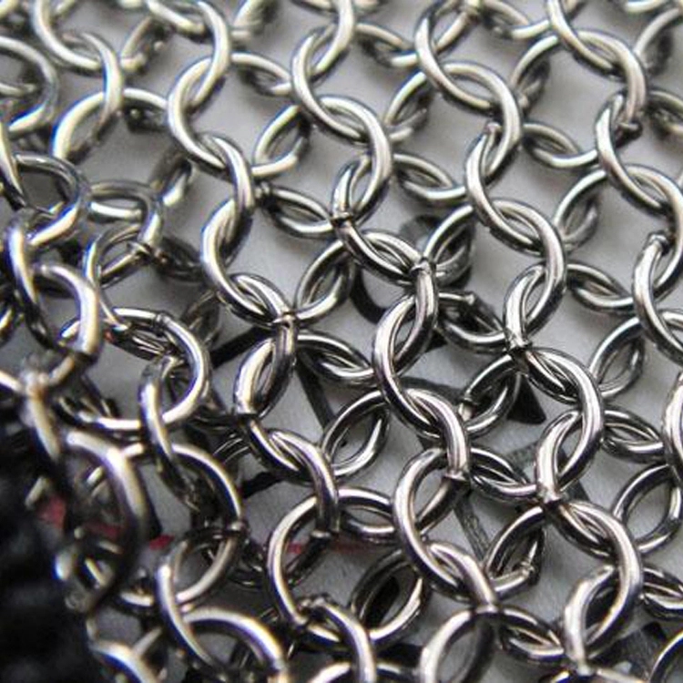 Stainless Steel Cut Resistant Product Metal Chainmail Anti Cut Meat Cutting