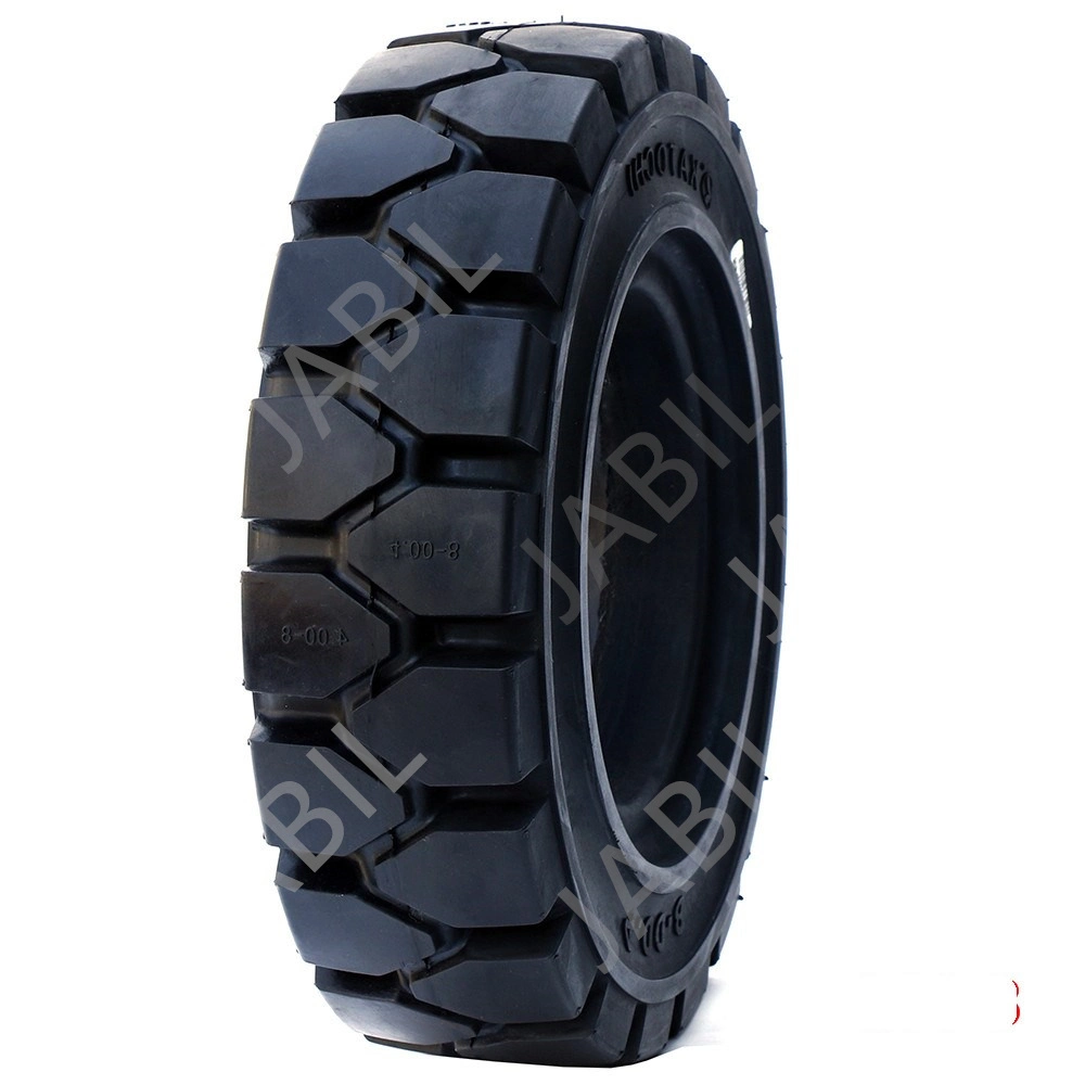 China Factory Forklift Spare Parts Solid Tire 400 8 Industrial Tires