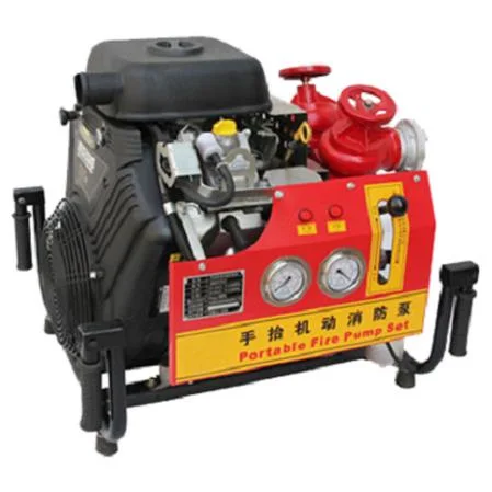 25HP 13HP 11CV del motor Diesel portátil de la bomba de la lucha contra incendios