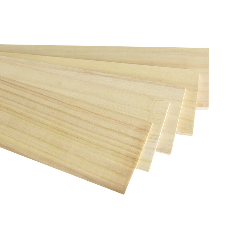 Factory Direct Supply E0 E1 Furniture Wood Paulownia Wood