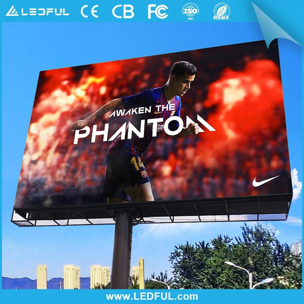 P10 Cabinet Indoor Outdoor LED Display Screen Billboard for Advertising