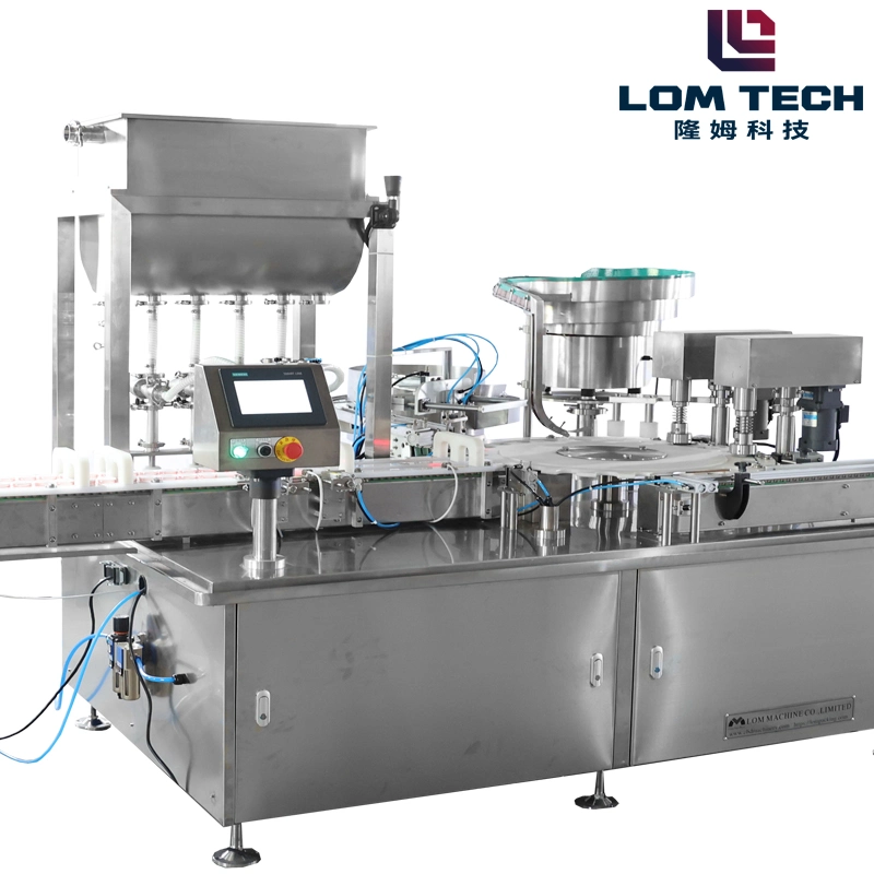 2023 Hot Sale 10-1000ml Wide Range Automatic Cream Oil Cosmetic Liquid Paste Beverage Bottle Can Filling Sealing Capping Machine Packing Line