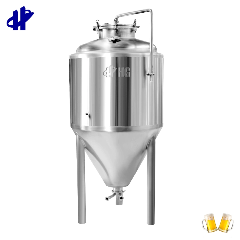 5bbl Stainless Steel Beer Fermentation Equipment Conical Brewery Tank