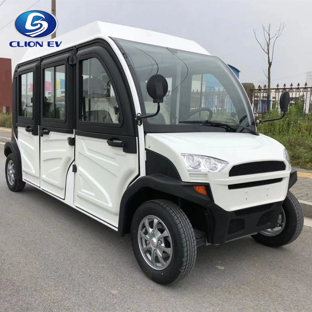 Air Conditioning Electric Mini 8 Seats Security Patrol/Sightseeing Car