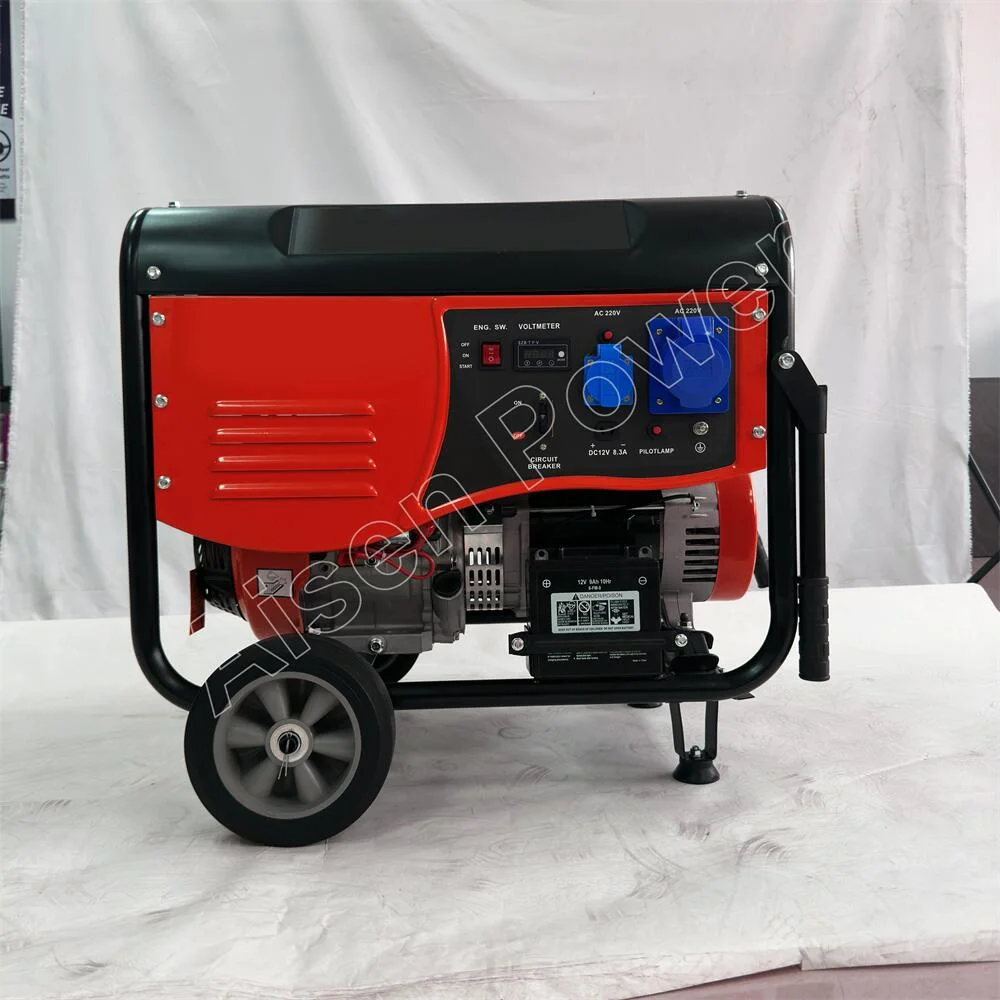 4kw Portable Gasoline Generator Set for Camping and Travel