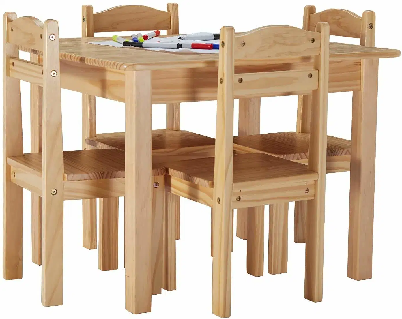 Kids Playroom Furniture Kindergarten Table Table and Chair Set