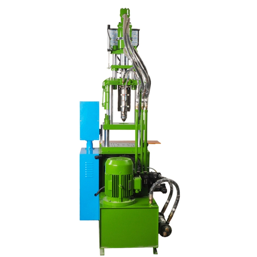 Vertical Type Rubber Injection Molding Machine Make Plastic Products