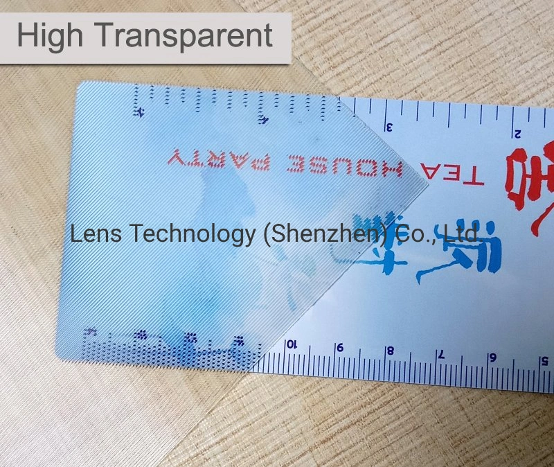 Factory Supply Pet 75 Lpi Lenticular Sheet Lens 3D Flip Effect for Printing
