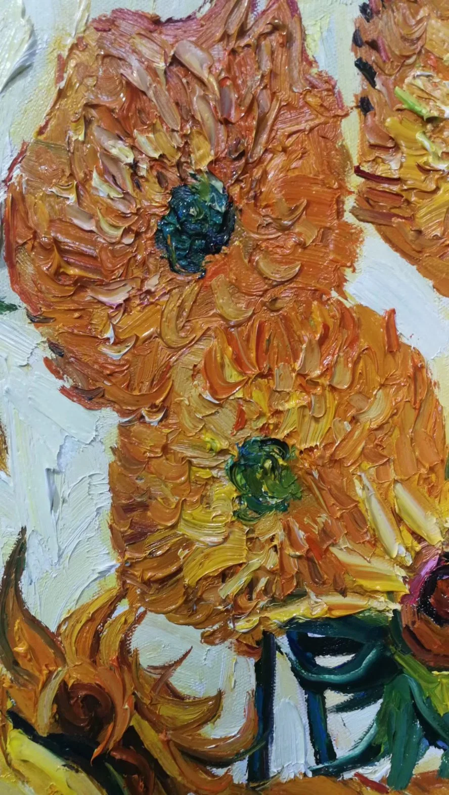 Handgemachte Van Gogh Sonnenblume Reproduktion Kunstdruck Gemälde für zu Hause Dekoration