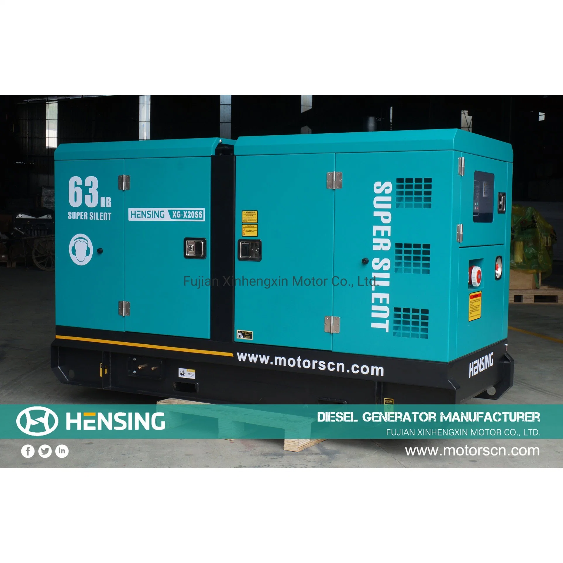 90kw Soundproof Diesel Generator China Engine Good Quality