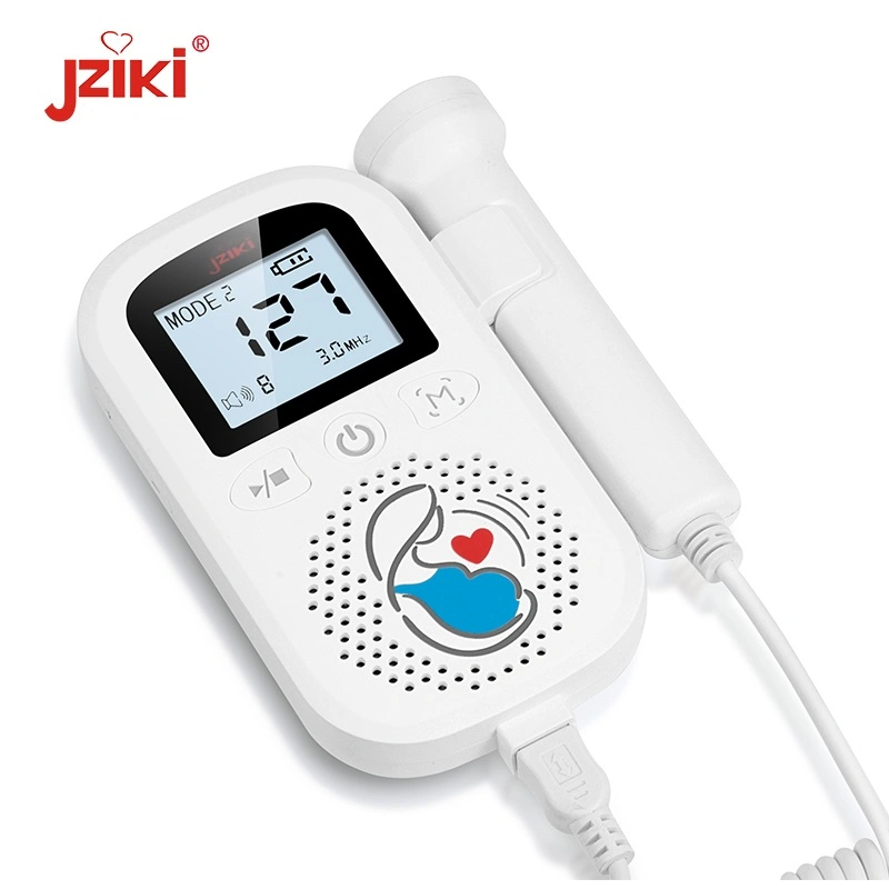 Pocket Doppler Fetal Doppler Ultrasound Baby Heartbeat Rate Detector