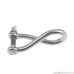 Stainless Steel D Twisted Shackle Boat Anchor