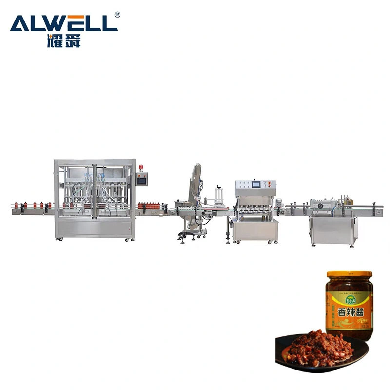 Jam Paste Peanut Butter Can Bottle Filler Fully Automatic Shampoo Cream Oil Sauce Honey Stick Liquid Filling Machine