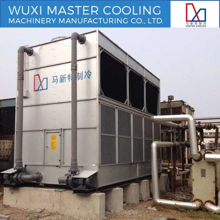 Refroidissement de l'eau enroulée dans une coque en acier inoxydable pour le contrôle de la température de l'eau industrielle des tours de refroidissement.