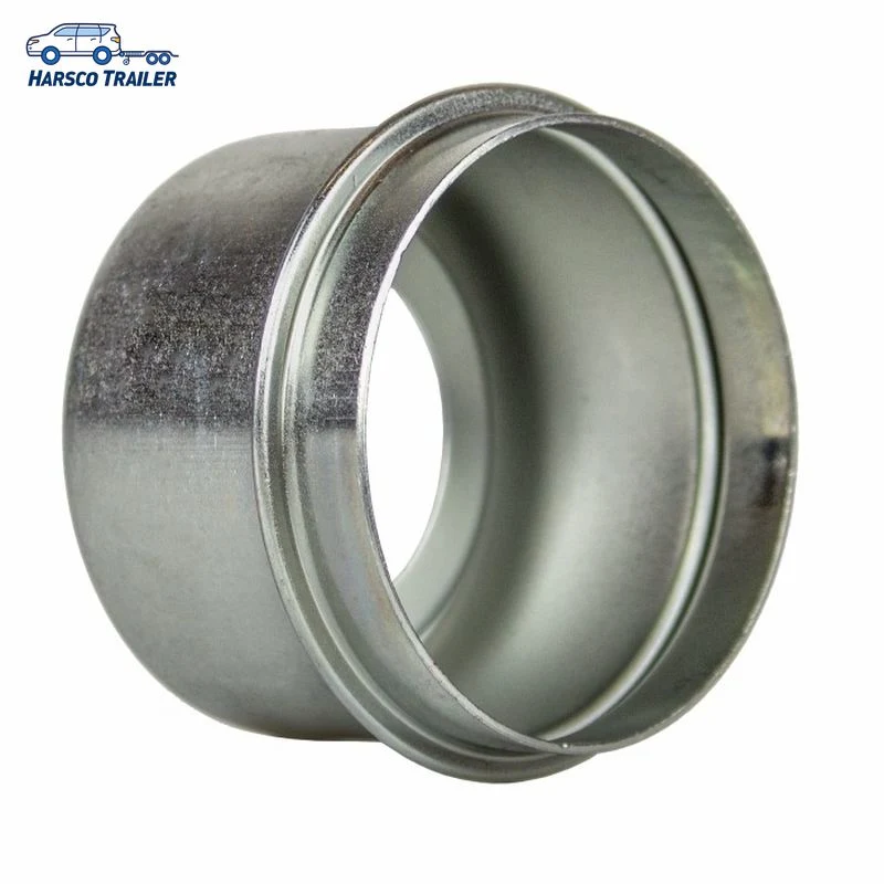 Metal Grease Cap, 1.98" Diameter, with Rubber Insert, 1.25" Diameter for Axles