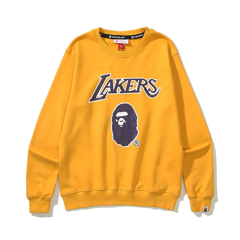 Moda Athletic Boodies de baloncesto Bulls Lakers Celtics Solid Color Sudadera polar con capucha y algodón Sport