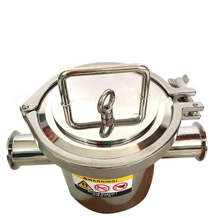 Magnet Hopper Food Grate Liquid Line Magnetic Trap for Chemical Industry