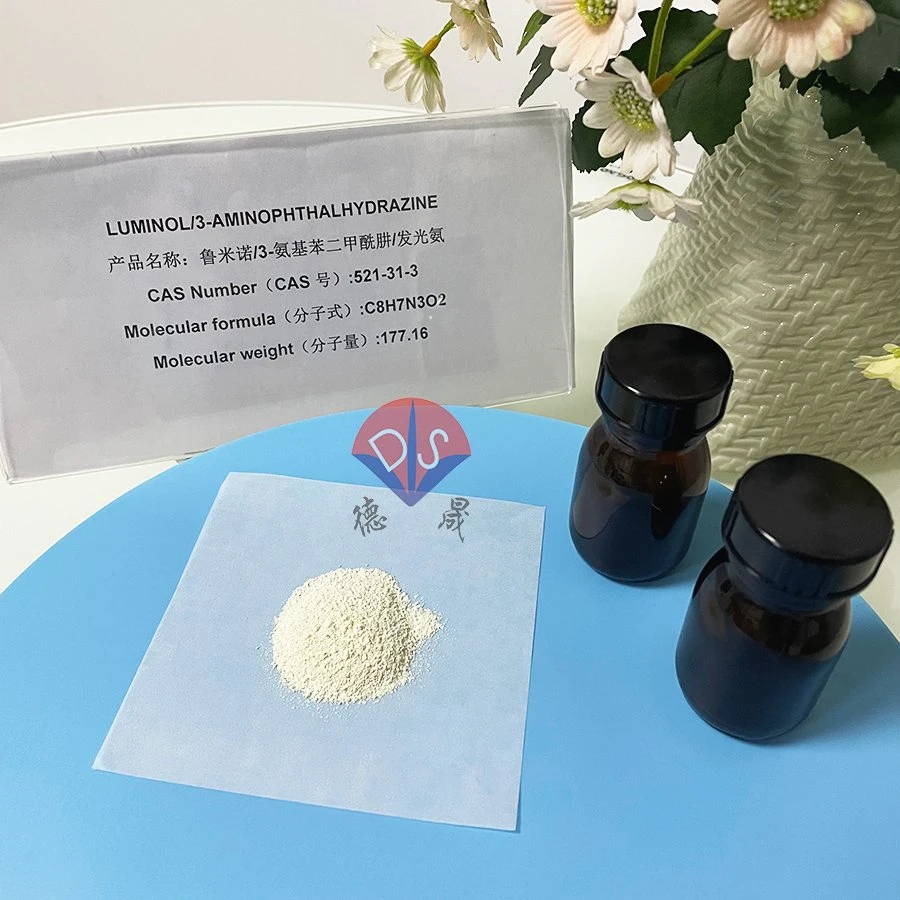 Alimentation en usine 3-Aminophthalhydrazide cas 521-31-3 Luminol d'une pureté de Plus de 99 %