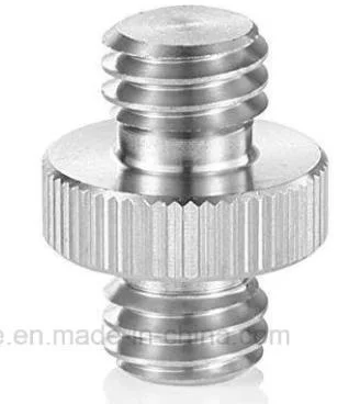 Made in China Double Head Stud Adapter 3/8" Male to 3/8" Male Thread Camera Screw for Flash Mount Holder Stand