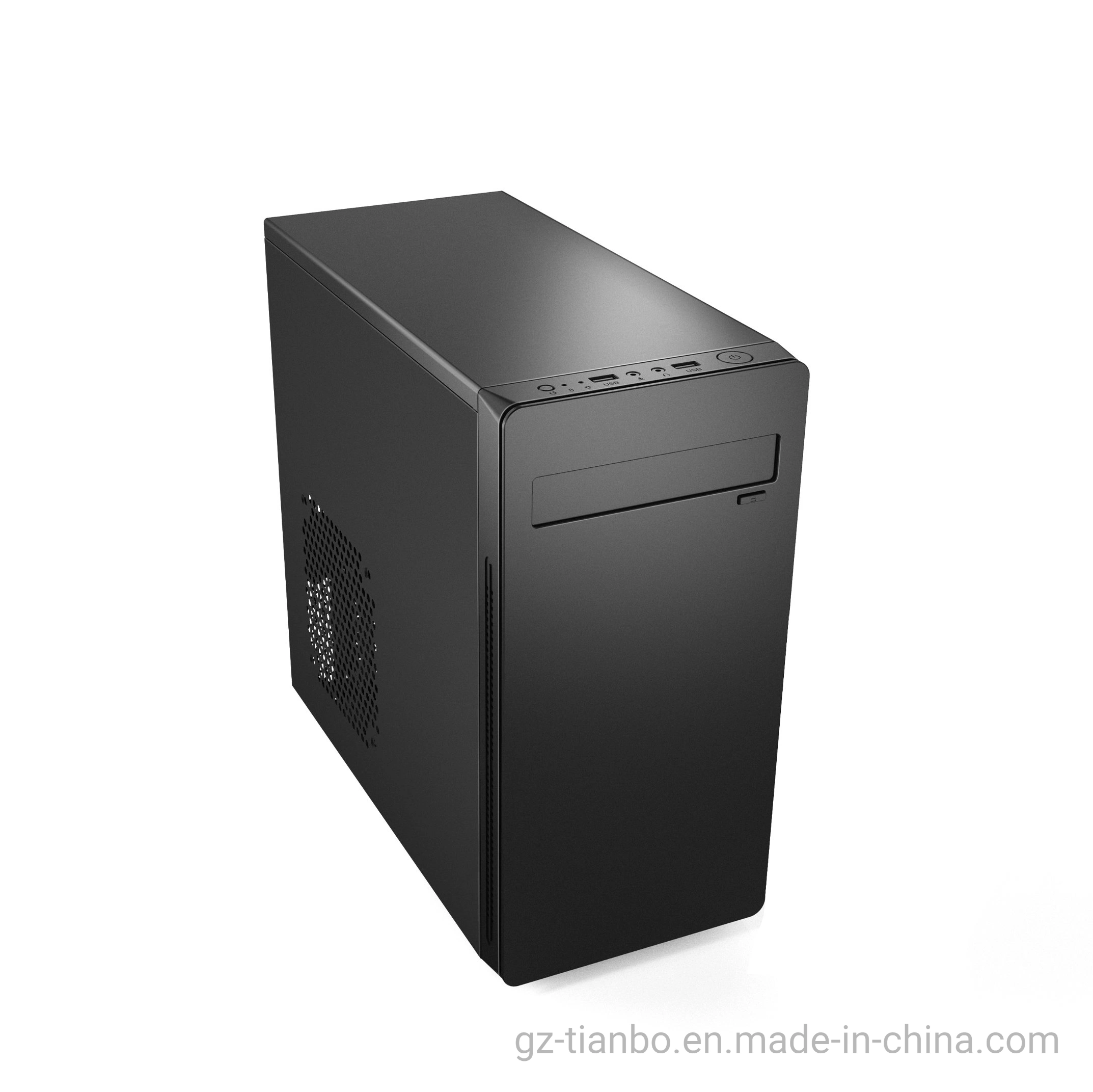 Premium Black Coating Factory Low Price Micro ATX DVD Computer Case