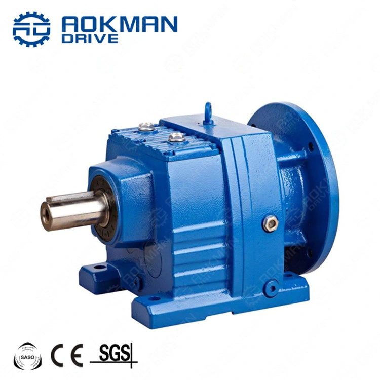 Aokman Output Flange Type Gearbox Small Helical Gearbox