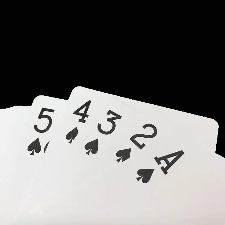 Wholesale/Supplier Custom PVC Material Poker Playing Card