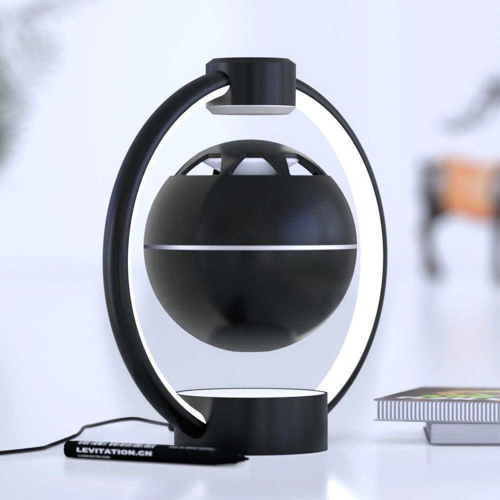 Magnetic Levitation Decoration Bluetooth Sound Desktop Creative Lamp Home Stereo Floating Speaker