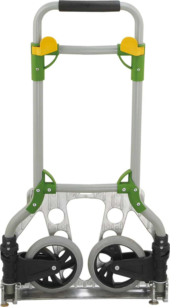 Folding Hand Truck, Portable Dolly Cart Foldable Lightweight 2 Wheels Push Cart Dolly for Moving