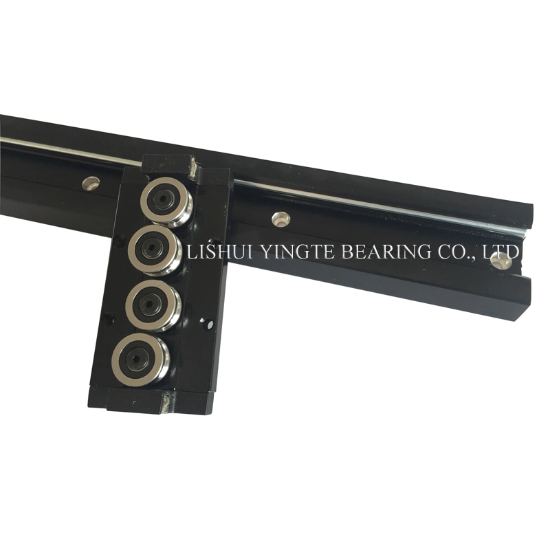 Double Bearing Shaft Roller Linear Guide Sgr20n Sgb20n 3 4 5 Wheels Built in Double Axis Tracker Roller Slide Aluminum Linear Guide