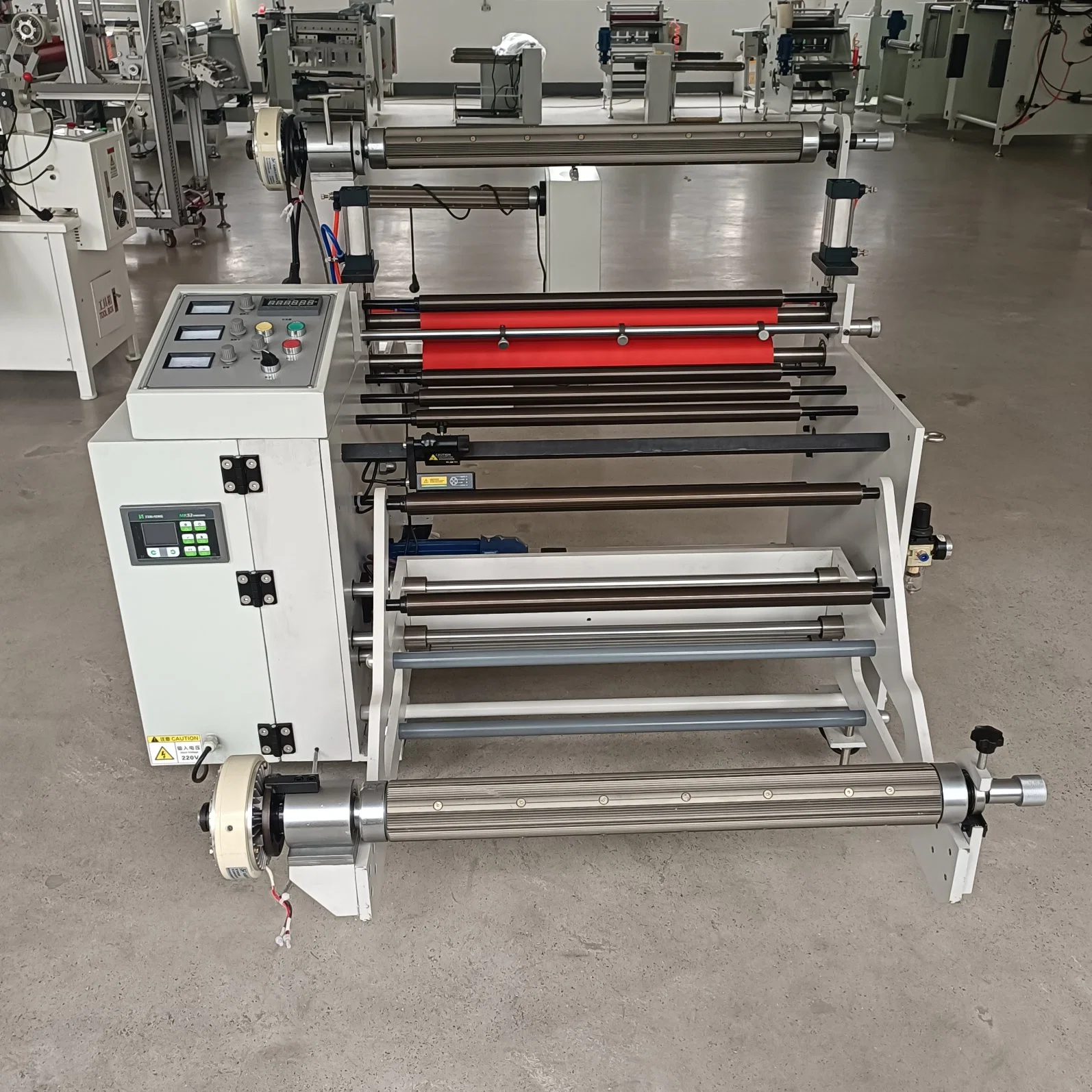 PVC Pet Plastic Film Adhesive Paper Laminating Machine