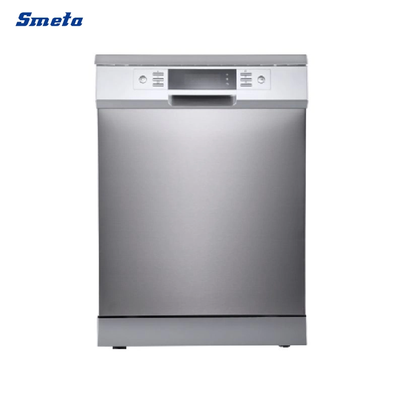 12 Place-Setting Stainless Steel Front LED Display Dishwasher