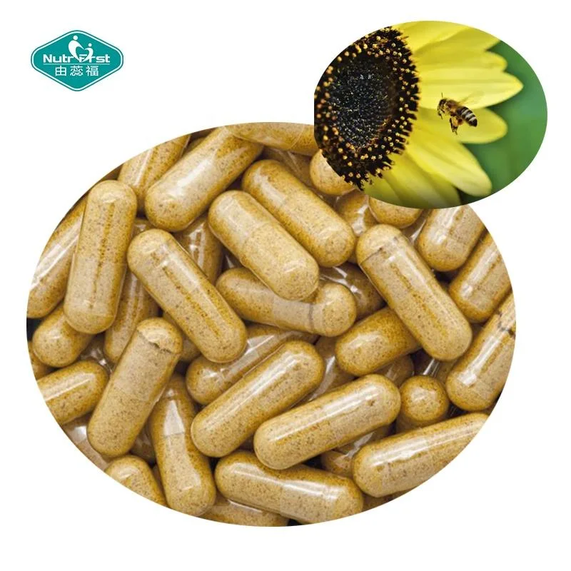 Nutrifirst Custom Customization Non-GMO Organic Propolis Royal Jelly Bee Pollen Extract Capsules Supplier