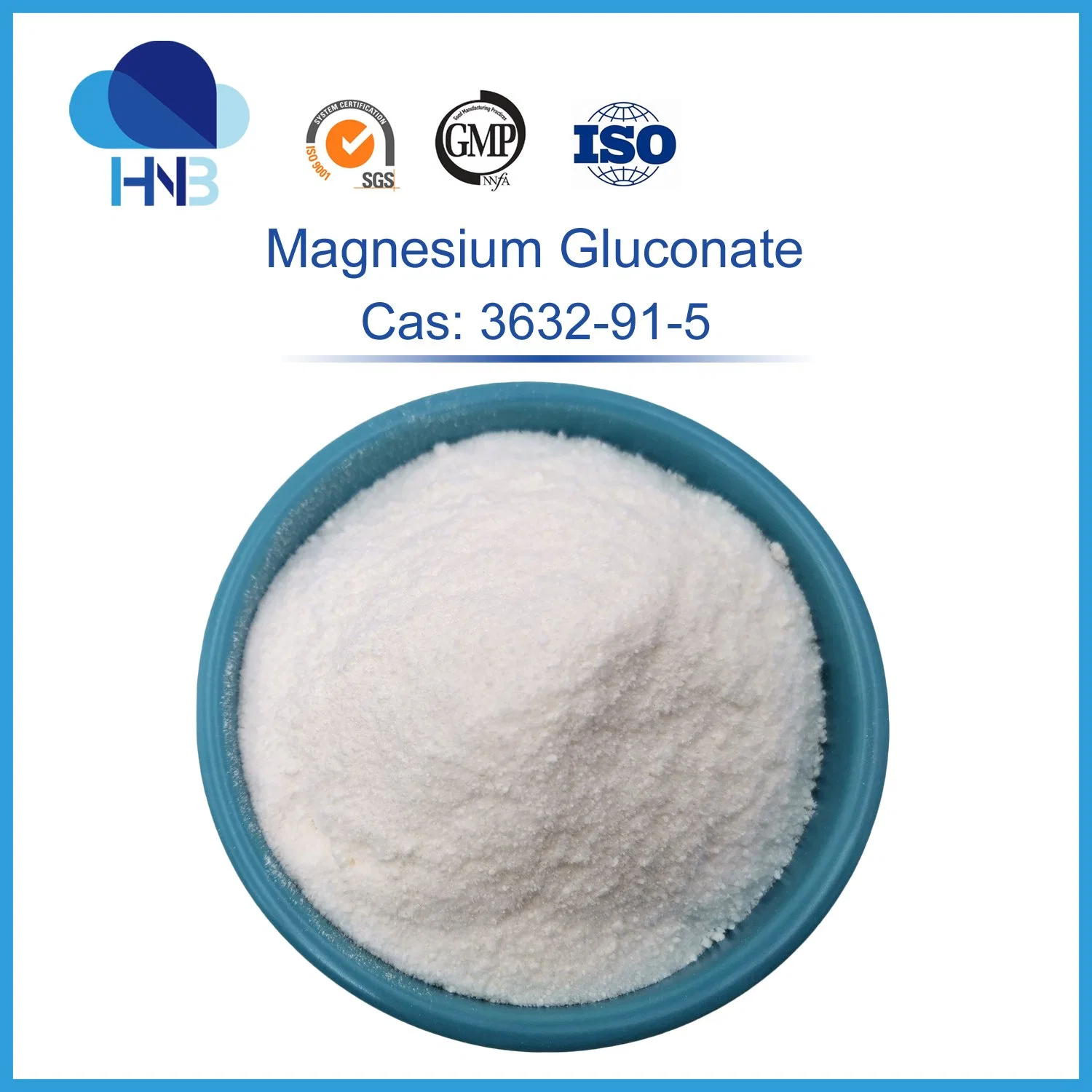 Bulk Food Additive Health Supplement Magnesium Gluconate