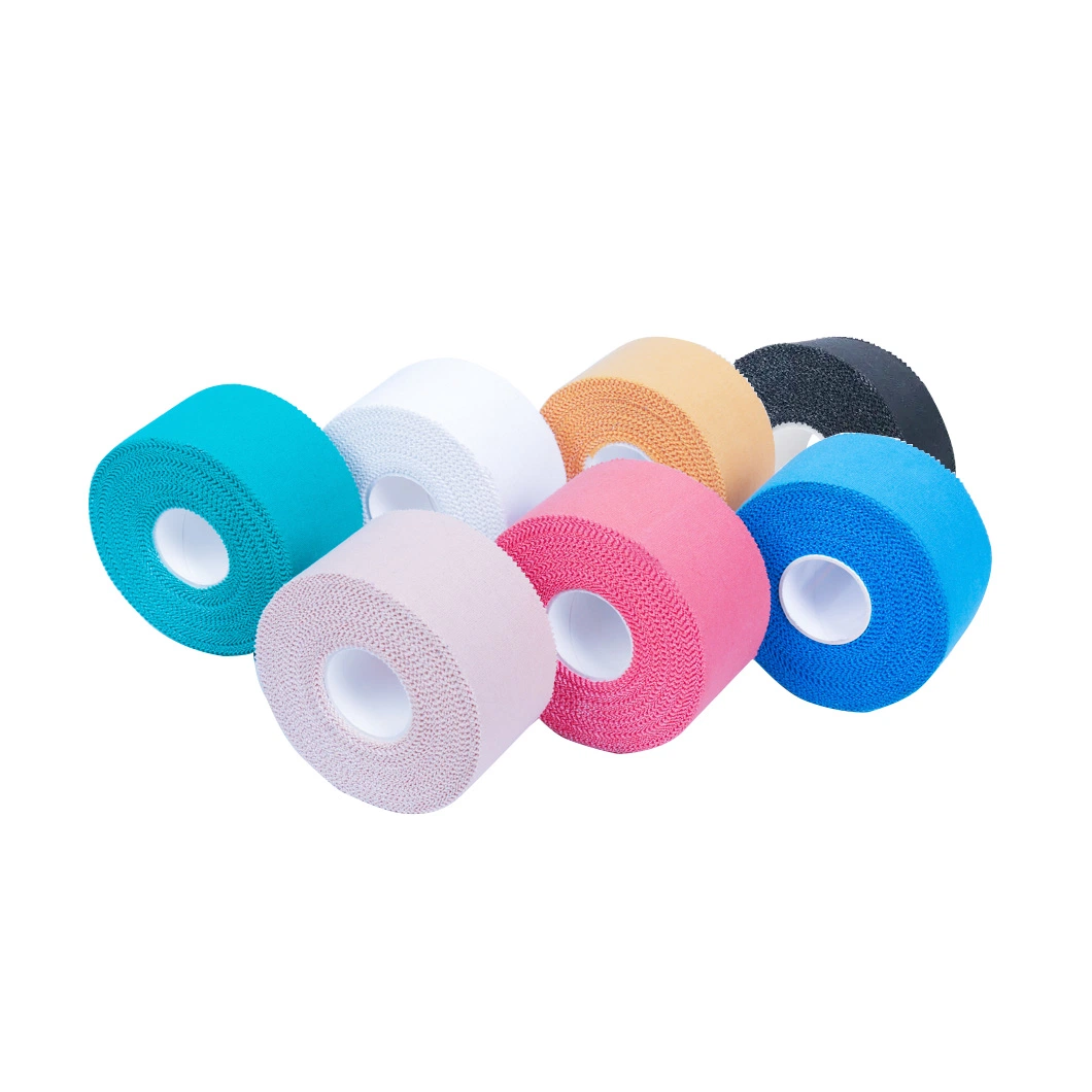 China Kinesiology Tape Manufacturer 100% Cotton Athletic Sport Tape