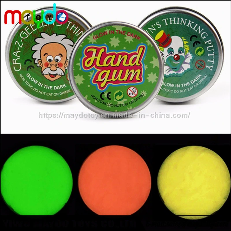 Magical Plasticine Glow in The Dark Luminous Thinking Putty Promotional Gift Toys