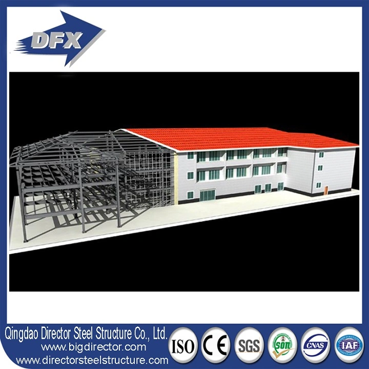 Cheap Easy Building Multi-Floor Strength Steel Structure Hangar Prefabricated Workshop Warehouse Buildings Design