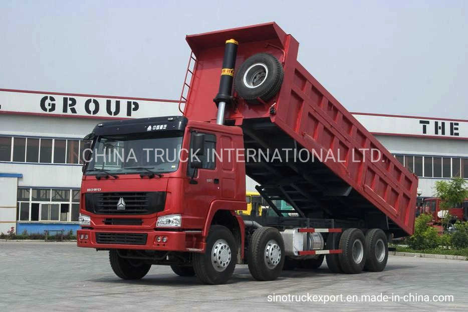 Used Dump Trucks HOWO Sinotruk Second Hand Tipper Trucks Chinese Heavy Duty Trucks Best Condition Competitive 12 Wheels 8X4 50tons Capacity