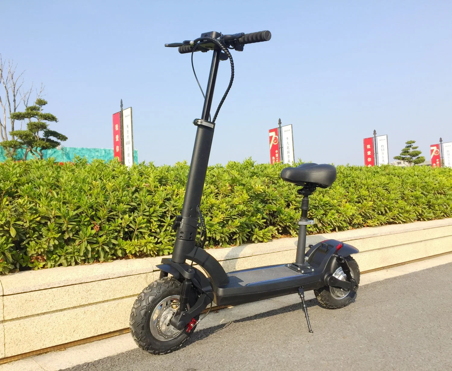 Bürstenlose 350W 2 Räder E Scooter Falten Erwachsene 36V 10 Ah City Elektroroller