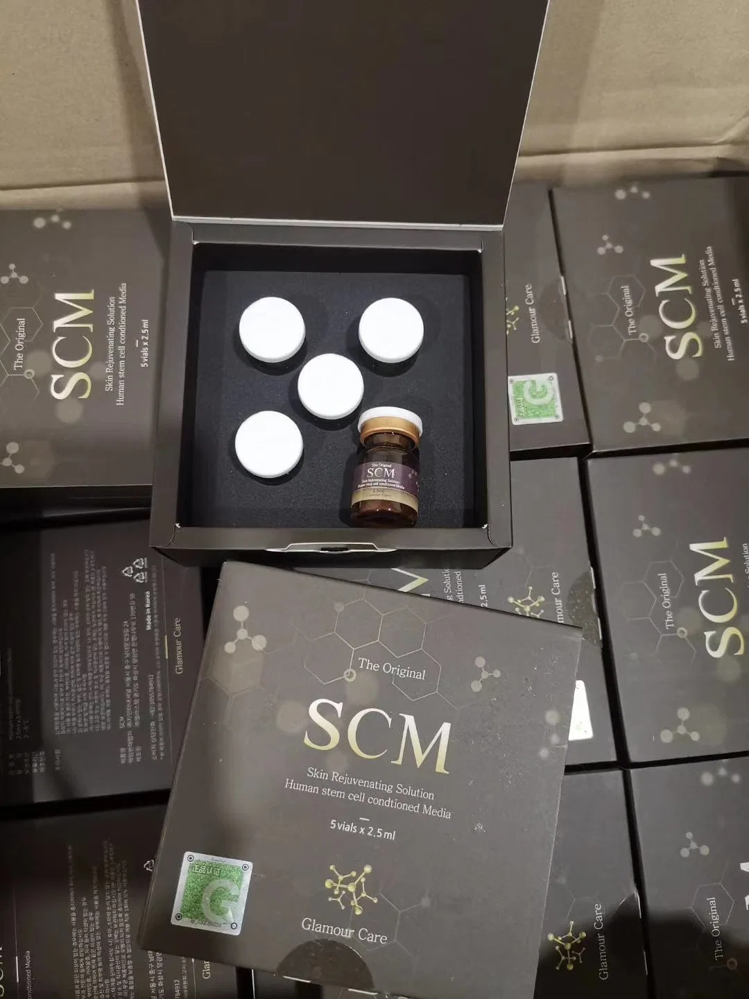 Scm Korea Human Stem Cell Continuously Stimulate Collagen Hyperplasia/Improve Skin Quality/Refresh Facial Skin Cells