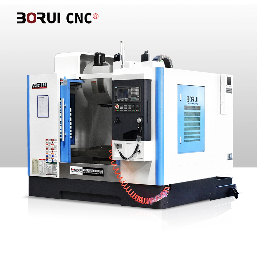 Vmc650 máquina de fresado CNC Centro de mecanizado vertical CNC de 4 ejes