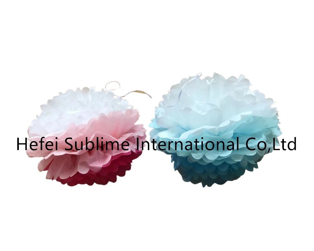 Wedding Birthday Party Shopping Mall Decorative Paper Flower Ball Handmade Flower