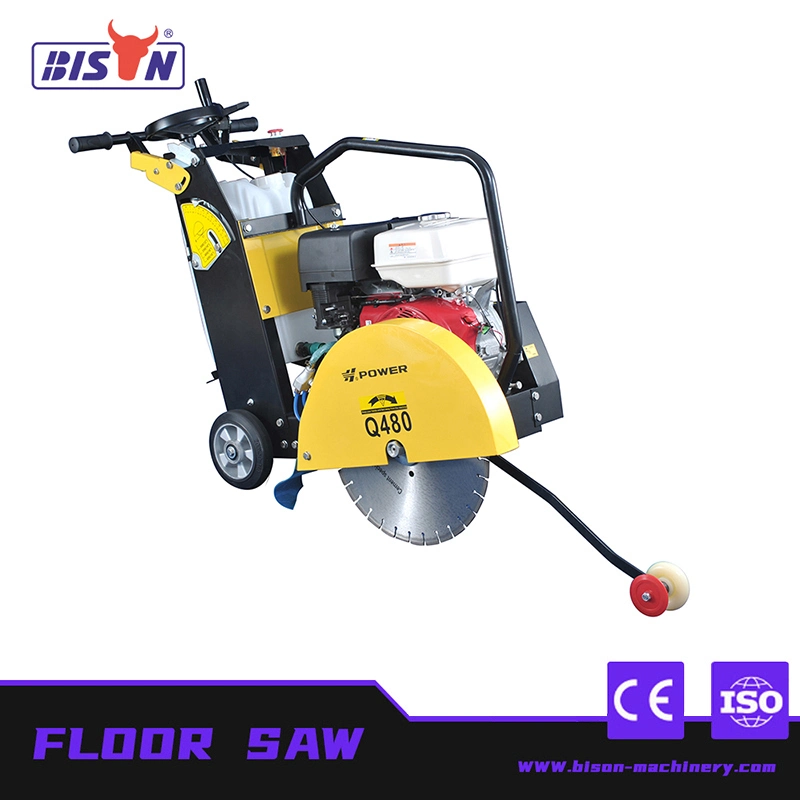 Bison Manufacturers Electric Concrete Wall Saw Cutting Machines with 450mm Cutting Saw