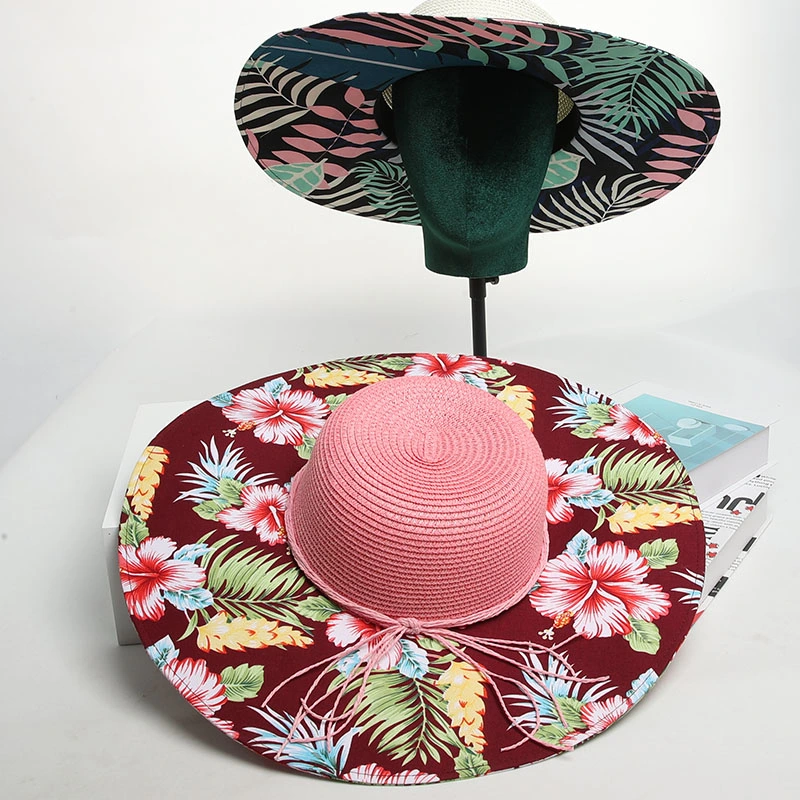 Chinese Factory Hand - Made Wide - Side Casual Hat and Anti-Sun Sai Hat